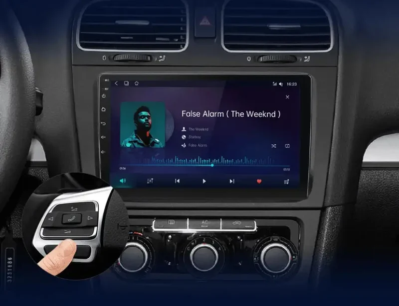 Radio Android do Volkswagen VW Golf 7 (VII) (2013-2017) CarPlay Android Auto 4G WiFi GPS DSP