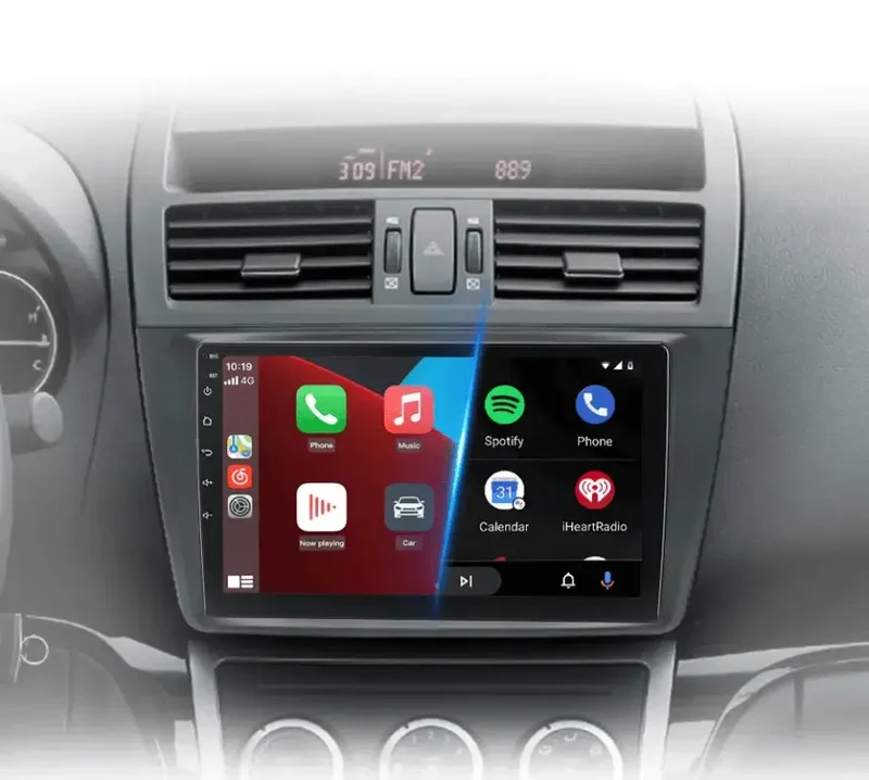 Radio Android do Mazda 6 GH (2007-2012) CarPlay Android Auto 4G WiFi GPS DSP