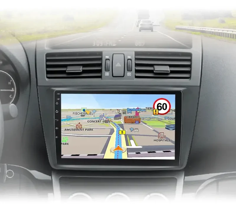 Radio Android do Mazda 6 GH (2007-2012) CarPlay Android Auto 4G WiFi GPS DSP