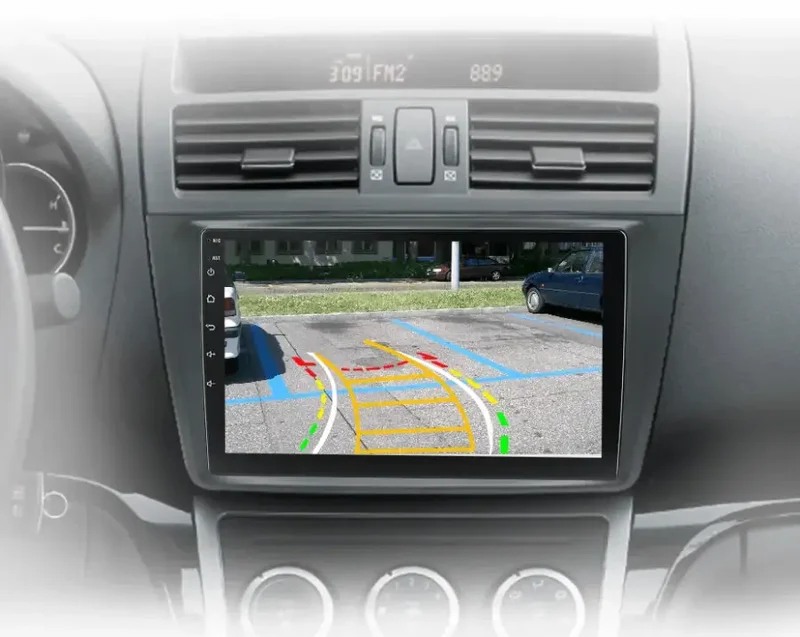 Radio Android do Mazda 6 GH (2007-2012) CarPlay Android Auto 4G WiFi GPS DSP