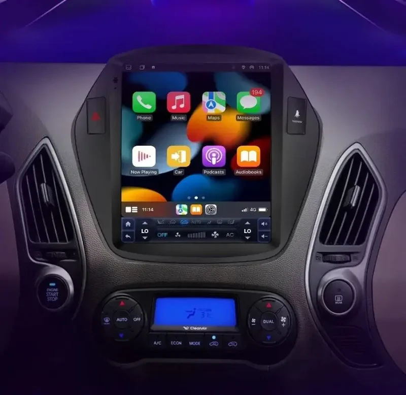 Radio Android do Hyundai Tucson II ix35 Multimedialne (2010-2015) CarPlay Android Auto 4G WiFi GPS DSP