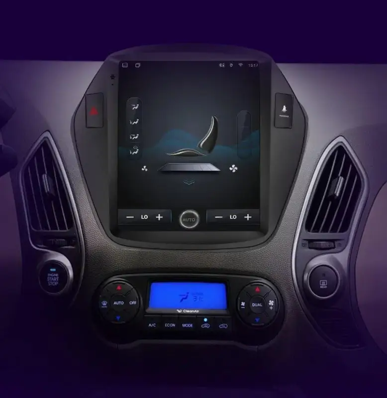Radio Android do Hyundai Tucson II ix35 Multimedialne (2010-2015) CarPlay Android Auto 4G WiFi GPS DSP