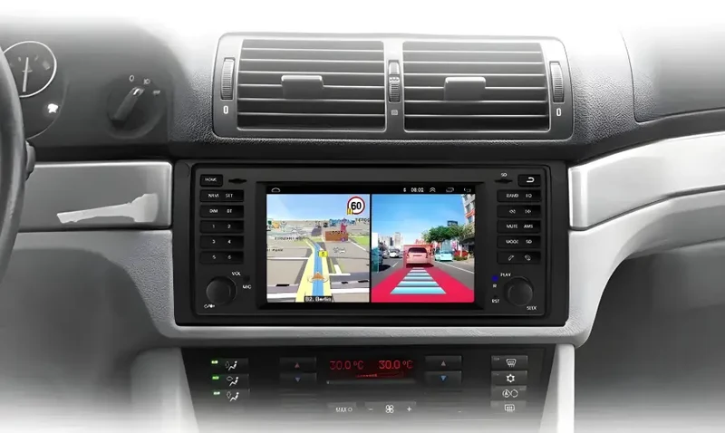 Radio Android do BMW Serii 5 E39 X5 E53 Multimedialne (1996-2006) CarPlay Android Auto 4G WiFi GPS DSP