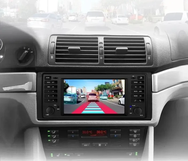 Radio Android do BMW Serii 5 E39 X5 E53 Multimedialne (1996-2006) CarPlay Android Auto 4G WiFi GPS DSP