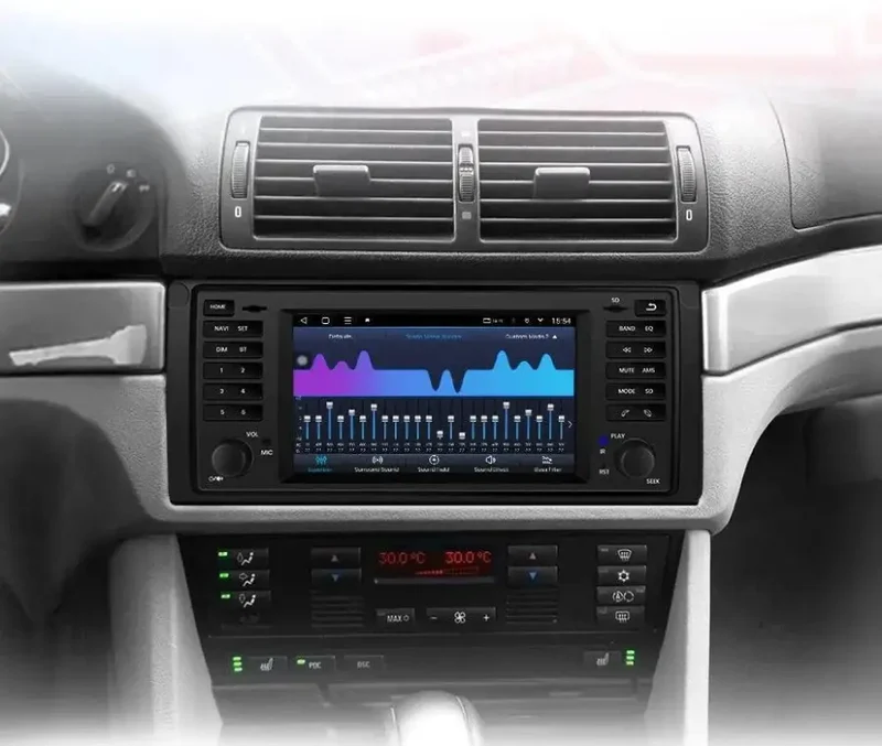 Radio Android do BMW Serii 5 E39 X5 E53 Multimedialne (1996-2006) CarPlay Android Auto 4G WiFi GPS DSP