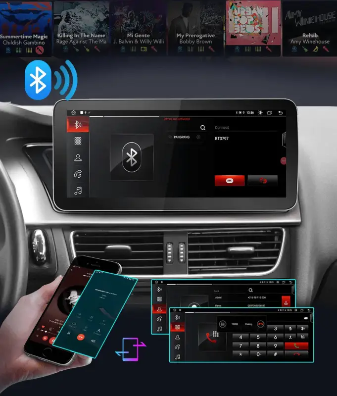 Radio Android do Audi A4 B8 A5 Dedykowany Multimedialny (2009-2017) CarPlay Android Auto 4G WiFi GPS DSP Ekran