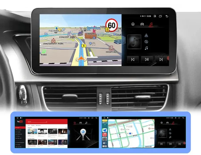 Radio Android do Audi A4 B8 A5 Dedykowany Multimedialny (2009-2017) CarPlay Android Auto 4G WiFi GPS DSP Ekran