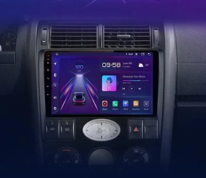 Radio Android do Ford Mondeo III (MK3) (2000-2007) CarPlay Android Auto 4G WiFi GPS DSP