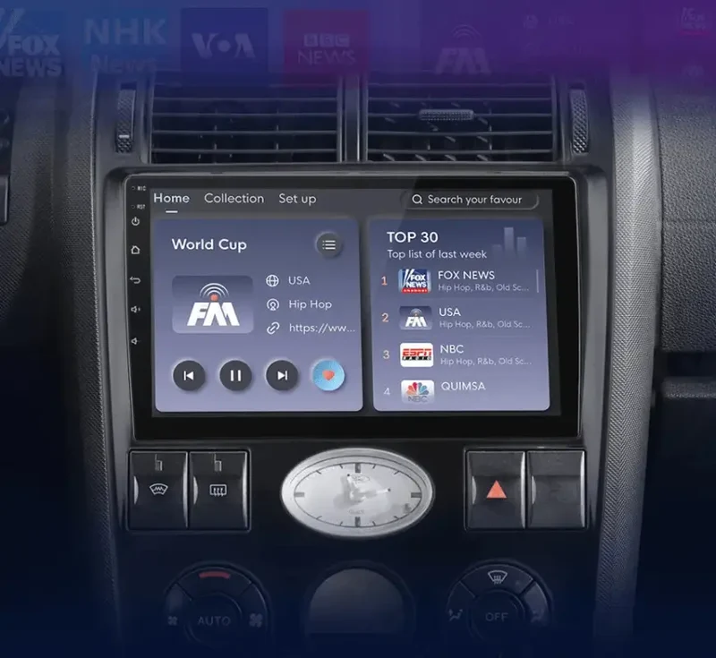 Radio Android do Ford Mondeo III (MK3) (2000-2007) CarPlay Android Auto 4G WiFi GPS DSP
