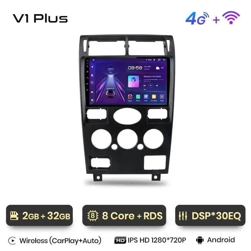 Radio Android do Ford Mondeo III (MK3) (2000-2007) CarPlay Android Auto 4G WiFi GPS DSP