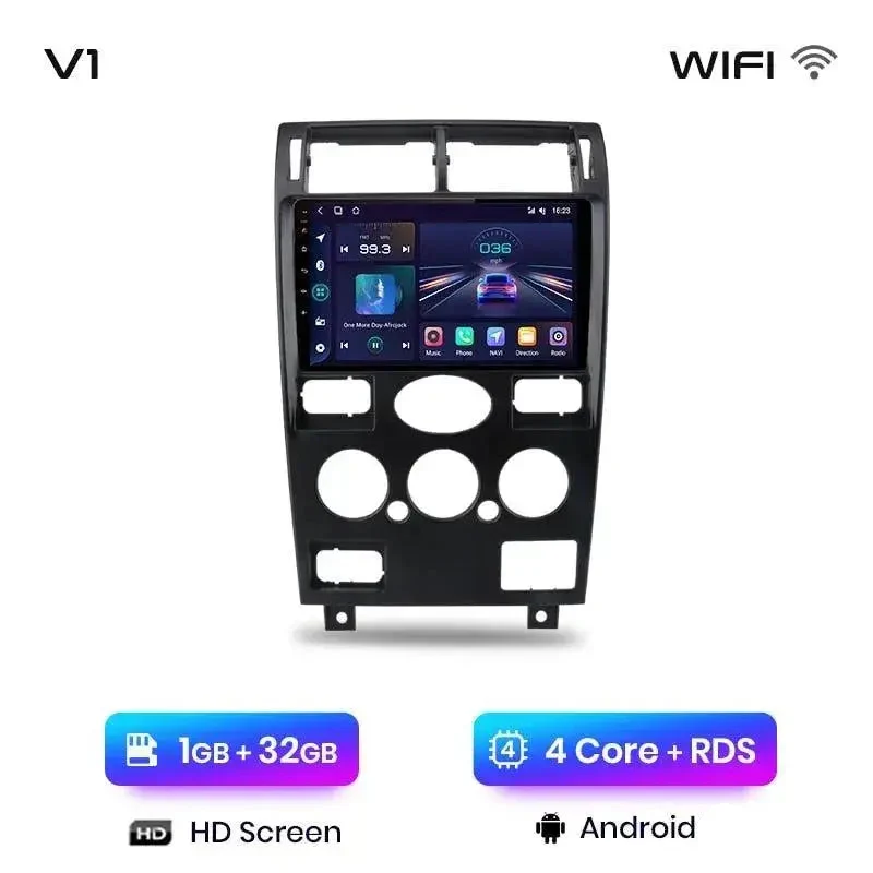 Radio Android do Ford Mondeo III (MK3) (2000-2007) CarPlay Android Auto 4G WiFi GPS DSP