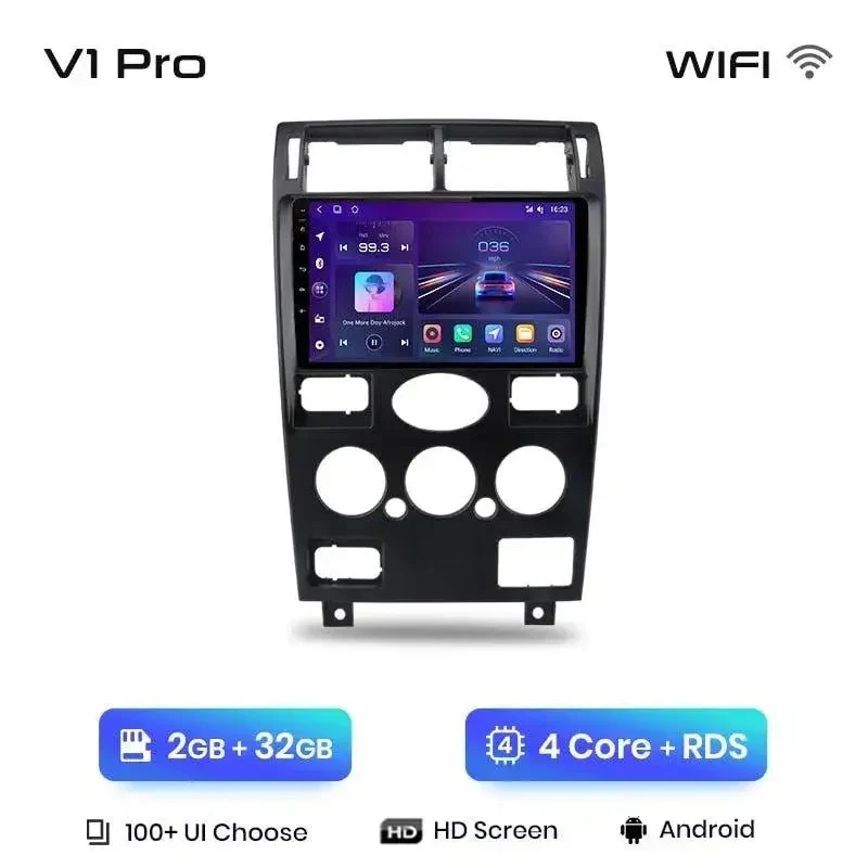 Radio Android do Ford Mondeo III (MK3) (2000-2007) CarPlay Android Auto 4G WiFi GPS DSP