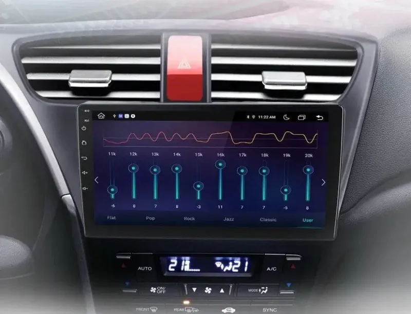 Radio Android do Honda Civic IX (2012-2017) CarPlay Android Auto 4G WiFi GPS DSP
