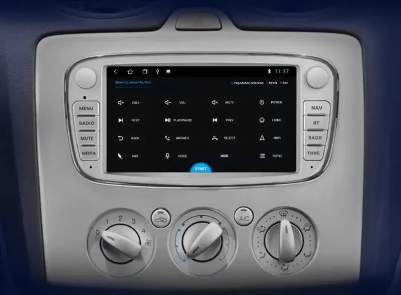 Radio Android do Ford Focus S-Max Mondeo Galaxy C-Max Kuga Multimedialne CarPlay Android Auto 4G WiFi GPS DSP